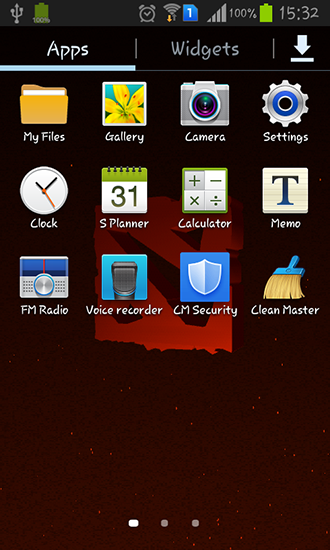 Captura de tela do Dota 2 em telefone celular ou tablet.