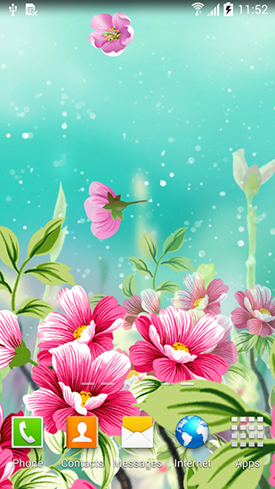 Captura de tela do Flores em telefone celular ou tablet.