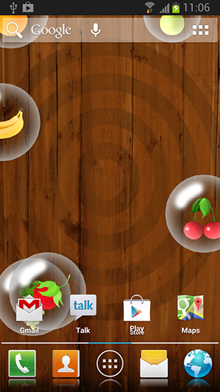 Captura de tela do Frutas em telefone celular ou tablet.
