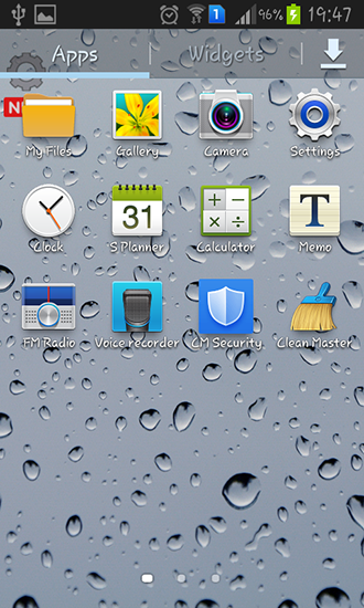 Captura de tela do Vidro em telefone celular ou tablet.