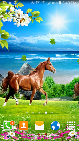 Captura de tela do Cavalos em telefone celular ou tablet.