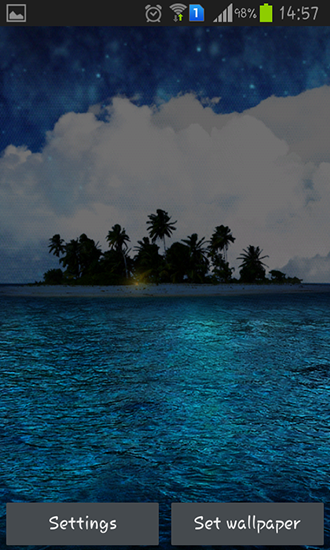 Captura de tela do Ilha HD em telefone celular ou tablet.