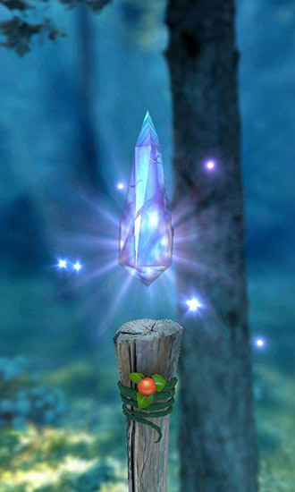 Captura de tela do Cristal mágica em telefone celular ou tablet.