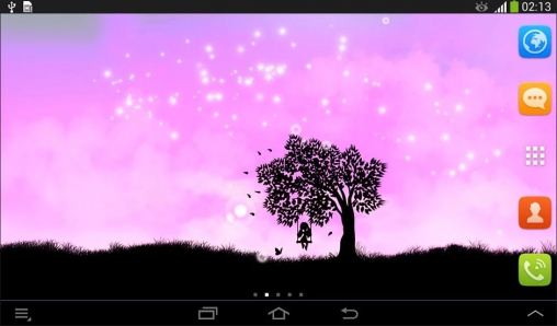 Captura de tela do Toque mágico em telefone celular ou tablet.