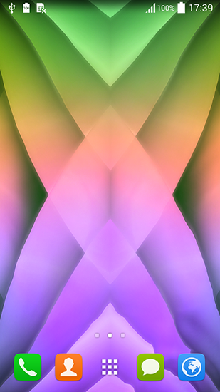 Captura de tela do Multicolorido em telefone celular ou tablet.