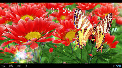 Captura de tela do Minha flor 3D em telefone celular ou tablet.