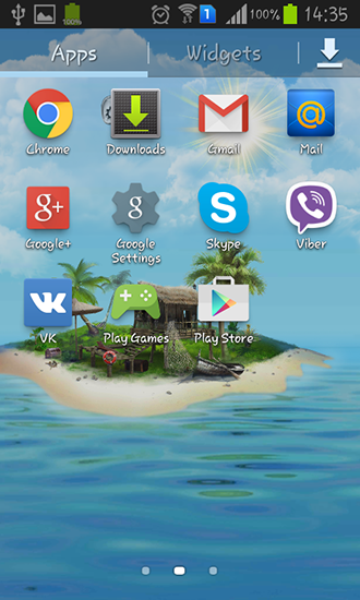 Captura de tela do Ilha Misteriosa em telefone celular ou tablet.