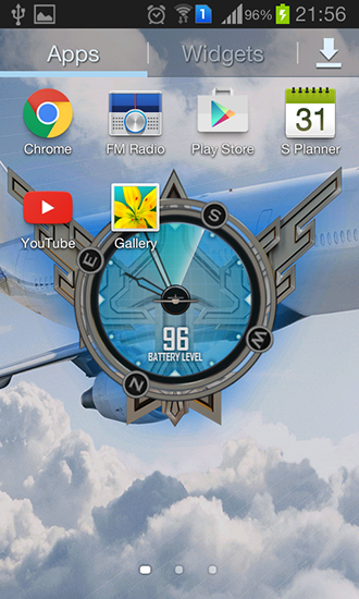 Captura de tela do Aviões de passageiros HD em telefone celular ou tablet.