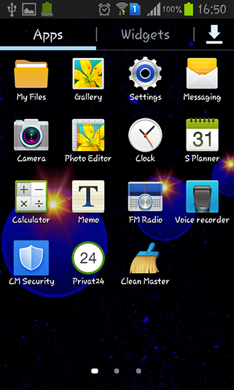 Captura de tela do Bolas de espaço em telefone celular ou tablet.