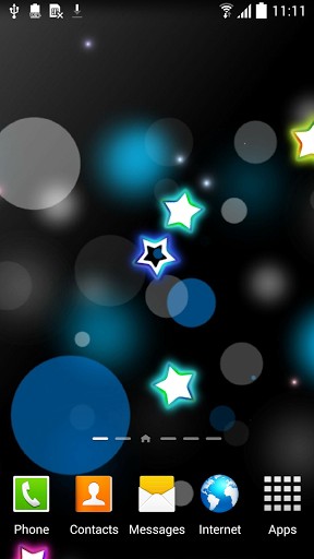 Captura de tela do Estrelas por BlackBird papeis de parede  em telefone celular ou tablet.
