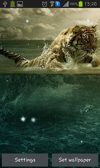 Captura de tela do Tigres em telefone celular ou tablet.