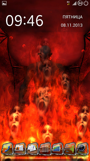 Captura de tela do Demônio de tormentos  em telefone celular ou tablet.