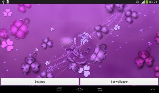 Captura de tela do Água em telefone celular ou tablet.