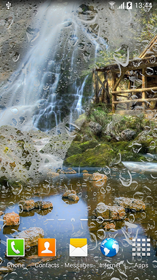 Captura de tela do Cachoeiras em telefone celular ou tablet.