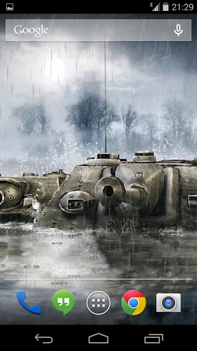 Captura de tela do Mundo de tanques em telefone celular ou tablet.