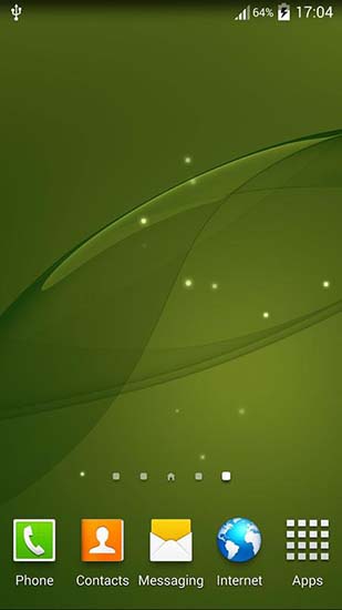 Captura de tela do Xperia Z3 em telefone celular ou tablet.