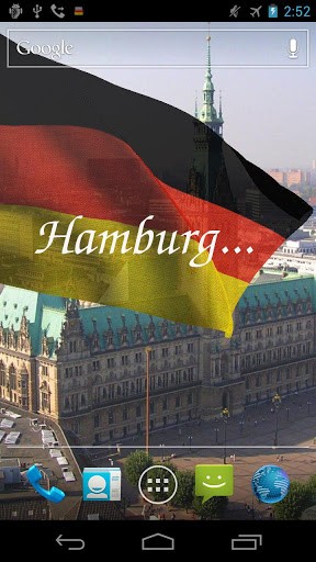 3D Bandeira da Alemanha