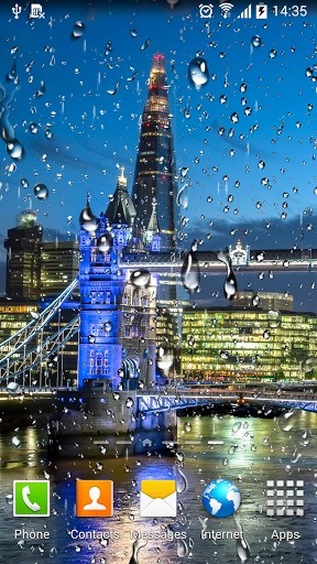 Londres chuvoso