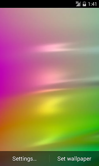Captura de tela do Gradiente de cor em telefone celular ou tablet.