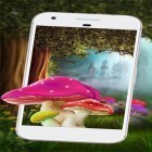 Além do papel de parede animado para Android Cristais coloridos , baixar do arquivo apk gratuito da imagem de fundo Cogumelo bonito .