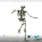 Além do papel de parede animado para Android Orquídea HD, baixar do arquivo apk gratuito da imagem de fundo Esqueleto dançando .