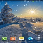 Além do papel de parede animado para Android Toque Xperia Z Vôo, baixar do arquivo apk gratuito da imagem de fundo Neve caindo .