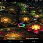 Além do papel de parede animado para Android Vulcão 3D, baixar do arquivo apk gratuito da imagem de fundo Fantasy flores .