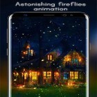 Além do papel de parede animado para Android Noite estrelado: Trem, baixar do arquivo apk gratuito da imagem de fundo Vaga-lumes .