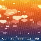 Além do papel de parede animado para Android O céu azul, baixar do arquivo apk gratuito da imagem de fundo Corações .
