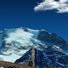 Além do papel de parede animado para Android Cachoeira 3D, baixar do arquivo apk gratuito da imagem de fundo Montanhas altas .