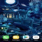 Além do papel de parede animado para Android Cachorro lambe a tela, baixar do arquivo apk gratuito da imagem de fundo Noite mágica .
