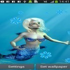 Baixar papel de parede animado Sereia  para desktop de celular ou tablet.