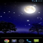 Além do papel de parede animado para Android O céu azul, baixar do arquivo apk gratuito da imagem de fundo Estela de meteoro .