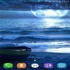 Além do papel de parede animado para Android Amor: Relógio, baixar do arquivo apk gratuito da imagem de fundo Oceano da meia-noite .