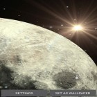 Além do papel de parede animado para Android Motor 3D, baixar do arquivo apk gratuito da imagem de fundo Planetas .