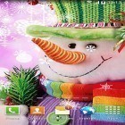 Além do papel de parede animado para Android Árvore com folhas caindo , baixar do arquivo apk gratuito da imagem de fundo Boneco de neve .