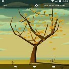 Baixar papel de parede animado Árvore com folhas caindo  para desktop de celular ou tablet.