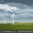 Além do papel de parede animado para Android Planeta 3D , baixar do arquivo apk gratuito da imagem de fundo Moinho de vento .