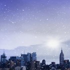 Além do papel de parede animado para Android Ilhas do céu, baixar do arquivo apk gratuito da imagem de fundo Cidades de inverno .