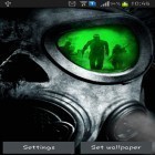 Além do papel de parede animado para Android Outono, baixar do arquivo apk gratuito da imagem de fundo Exército: Máscara de gás.
