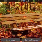 Além do papel de parede animado para Android Flores , baixar do arquivo apk gratuito da imagem de fundo Ruas de outono.