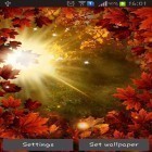Além do papel de parede animado para Android Líquido, baixar do arquivo apk gratuito da imagem de fundo Sol do outono.