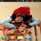 Além do papel de parede animado para Android Macaco legal , baixar do arquivo apk gratuito da imagem de fundo Bebê de macaco.