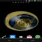 Além do papel de parede animado para Android Aquário, baixar do arquivo apk gratuito da imagem de fundo Bola 3D Inter de Milão.