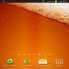 Além do papel de parede animado para Android Cavalos , baixar do arquivo apk gratuito da imagem de fundo Cerveja & nível de bateria.