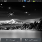 Além do papel de parede animado para Android Mundos alienígenas, baixar do arquivo apk gratuito da imagem de fundo Preto e Branco.