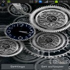 Além do papel de parede animado para Android Tornado: Relógio , baixar do arquivo apk gratuito da imagem de fundo Relógio Preto.