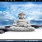 Além do papel de parede animado para Android Bolas 3D, baixar do arquivo apk gratuito da imagem de fundo Buda.