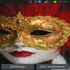 Além do papel de parede animado para Android Ano Novo, baixar do arquivo apk gratuito da imagem de fundo Mascara de carnaval.