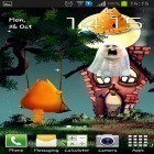 Baixar Gato do Dia das Bruxas para Android, bem como dos outros papéis de parede animados gratuitos para Samsung E2232.